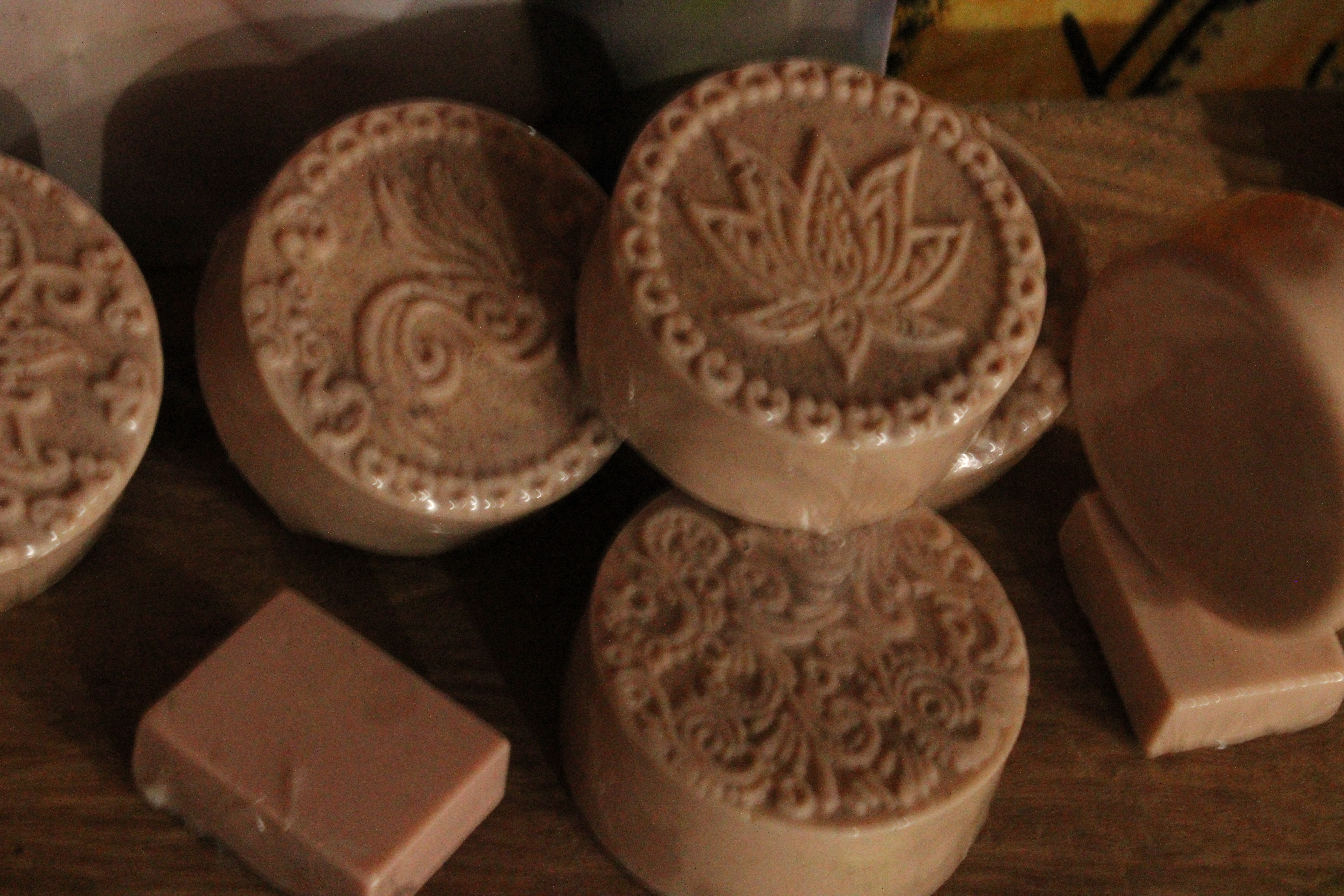 Wooden souvenirs by local artisans